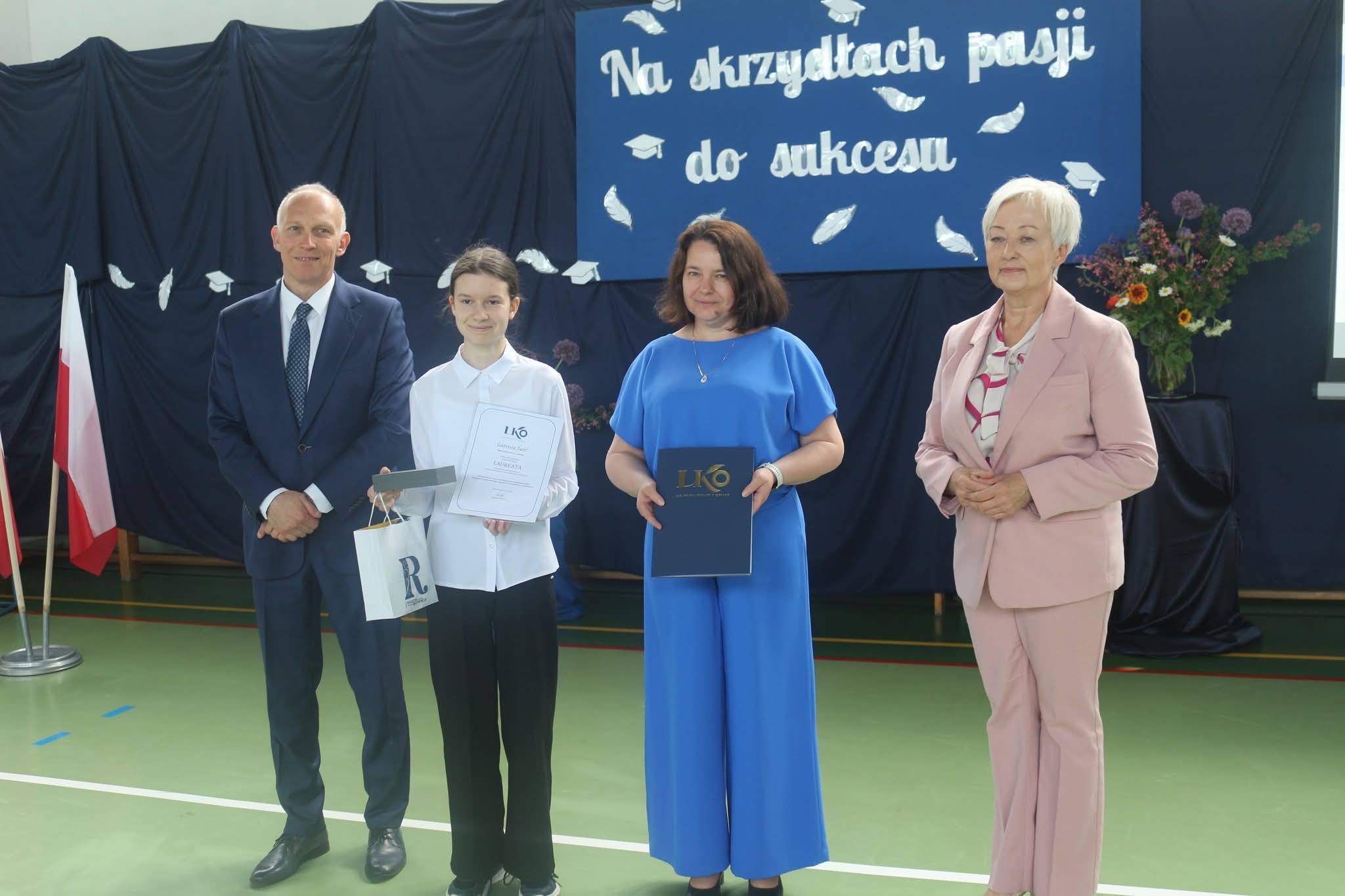 Gabrysia Świć – nasza laureatka